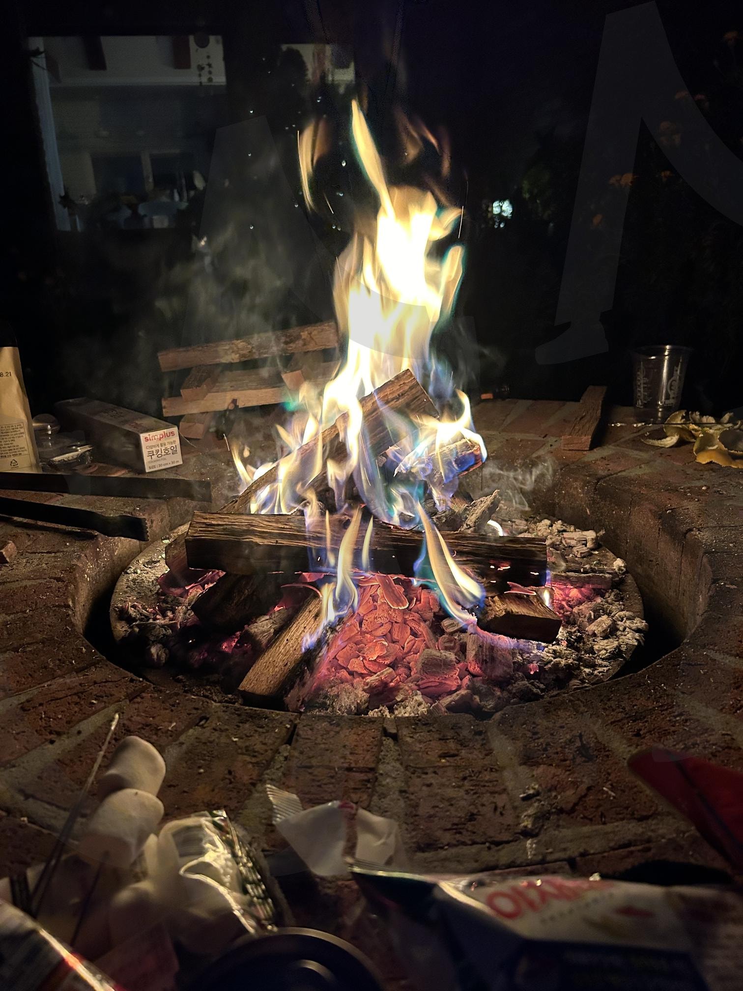 불멍 | 오로라, 불멍, 여행, 불꽃, 안성 | 스탠바이 STANDBUY 디지털 콘텐츠