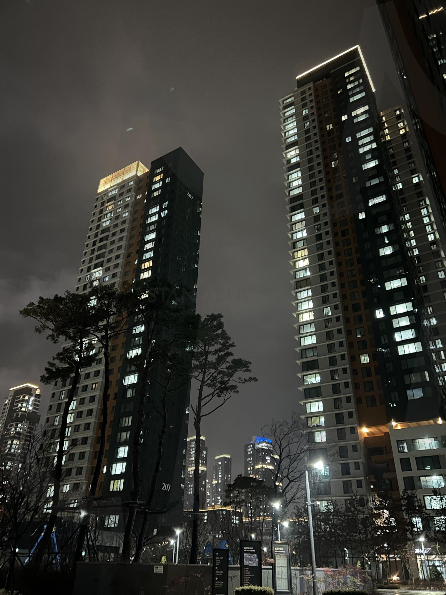 세종야경 | 아파트, 야경, 도시야경, 세종, 세종야경 | 스탠바이 STANDBUY 디지털 콘텐츠