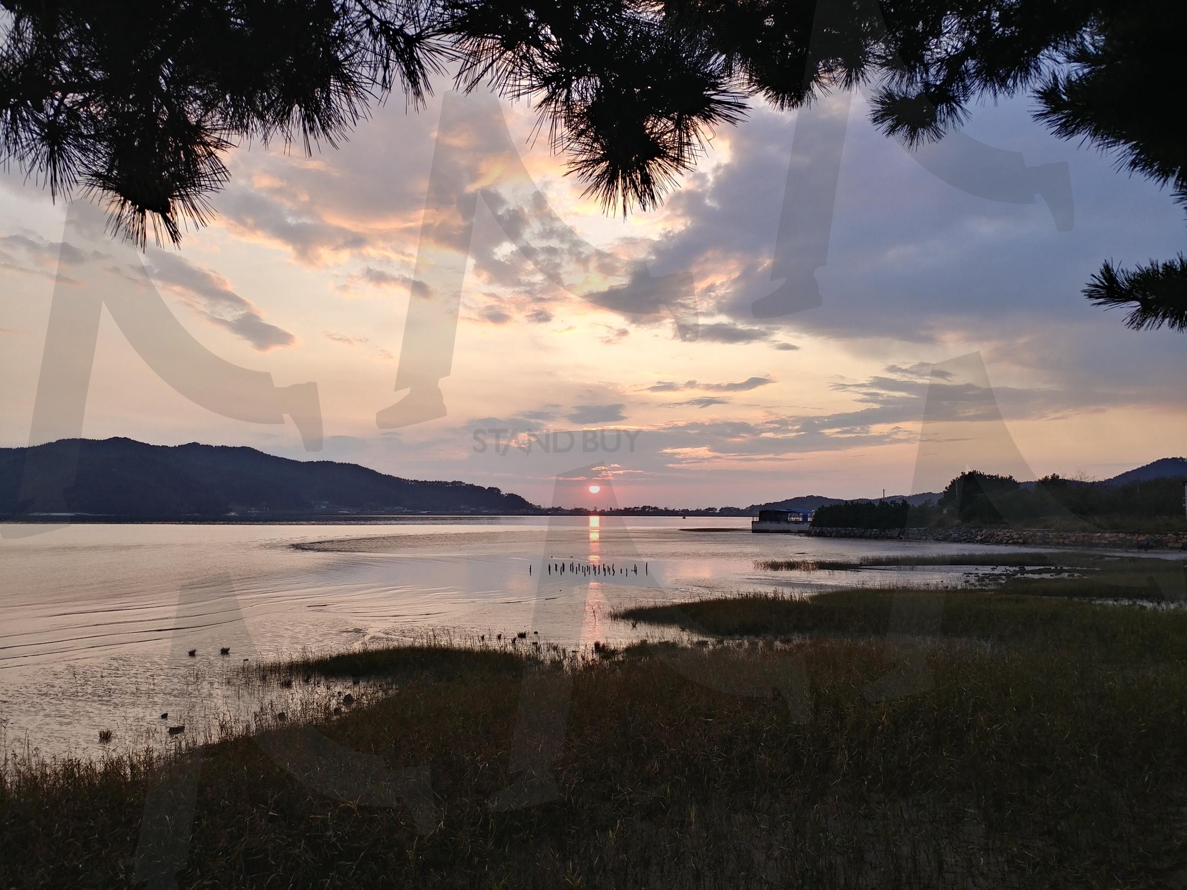 태안 신두리해변 | 태안, 신두리, 서해안, 바닷가, 저녁노을, 석양 | 스탠바이 STANDBUY 디지털 콘텐츠