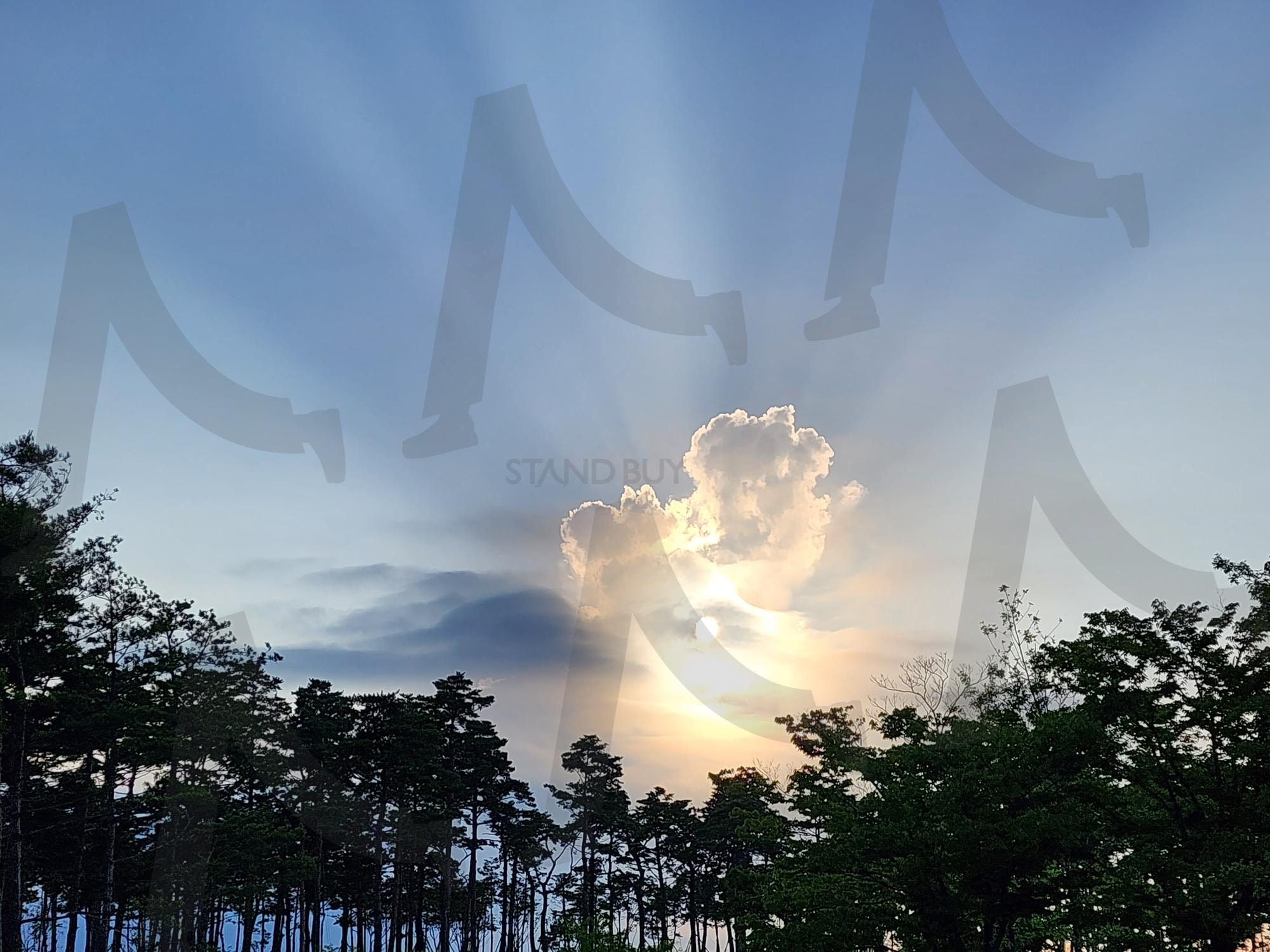 구름과 해 완벽한 조화 | 구름, 해, 완벽하게, 빛, 희망, 경의로움, 나에게로, 다시 시작 | 스탠바이 STANDBUY 디지털 콘텐츠