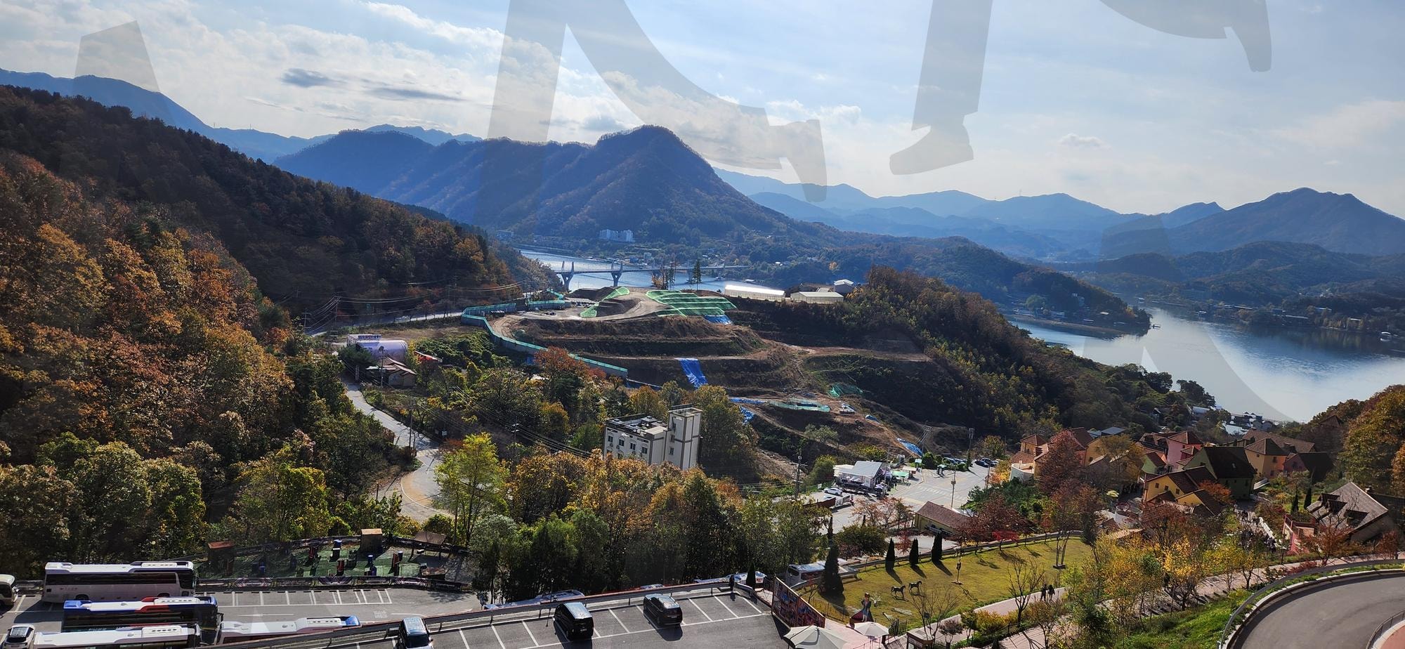 가평 이탈이아마을에서 바라본 전경 | 가평, 이탈리아 마을, 외부전경, 경기, 이탈리아 | 스탠바이 STANDBUY 디지털 콘텐츠