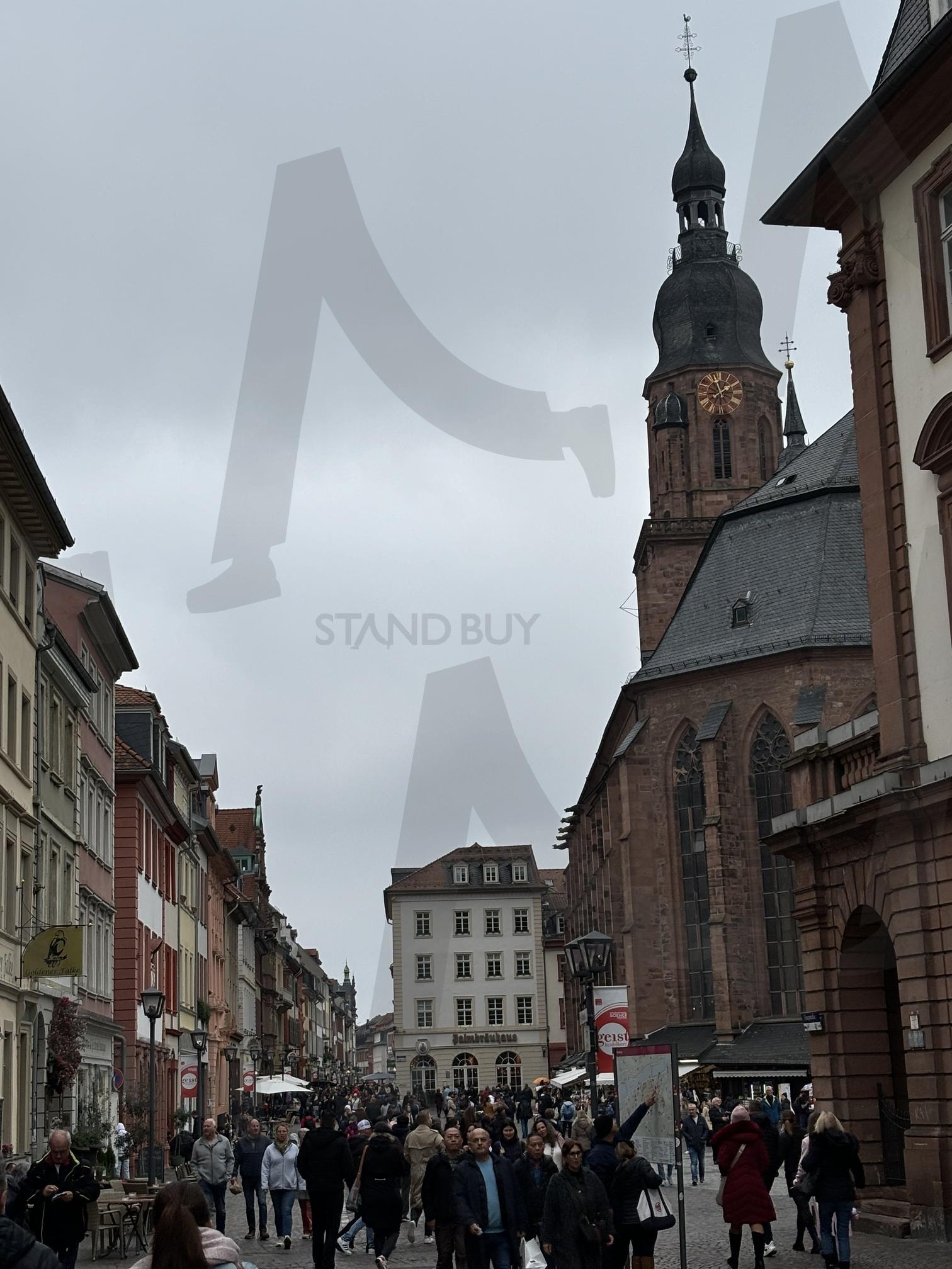 하이델베르크 시내 | 독일, 독일여행, 하이델베르크, 유럽, 전경 | 스탠바이 STANDBUY 디지털 콘텐츠