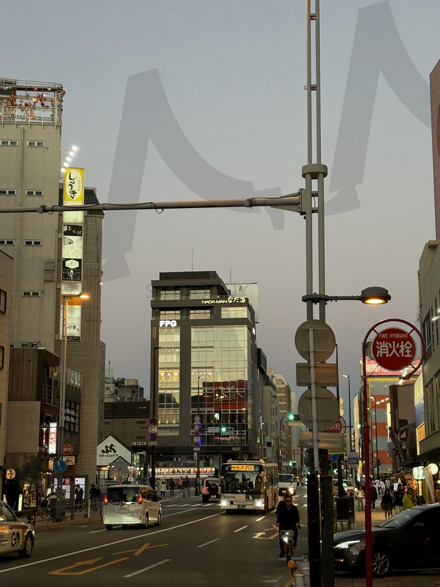 후쿠오카 해질녘 | 후쿠오카, 일본, 여행, 저녁, 거리 | 스탠바이 STANDBUY 디지털 콘텐츠