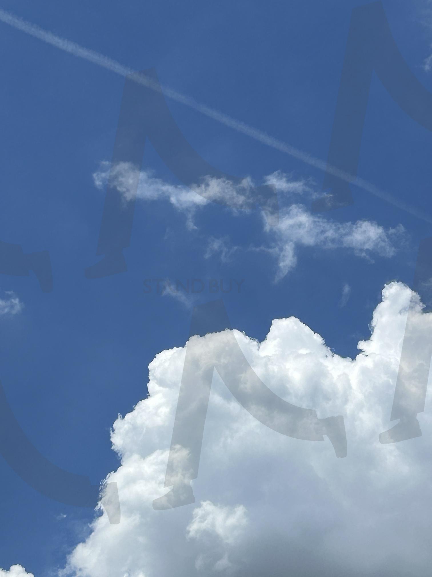 쨍한 하늘 (Sky) | 하늘, 구름, 가을, 맑음, 배경화면, 잠금화면, sky, cloud | 스탠바이 STANDBUY 디지털 콘텐츠