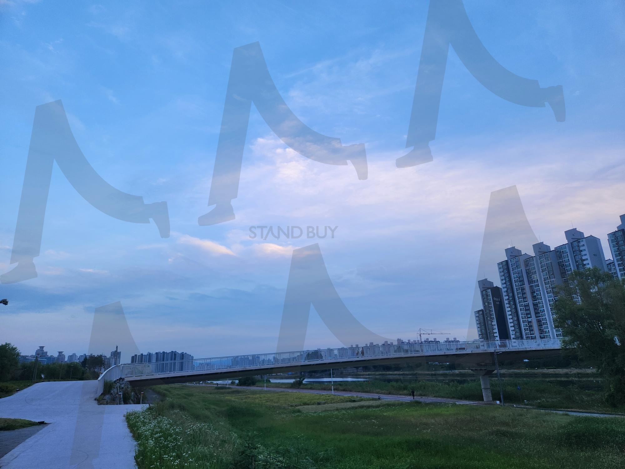 왕숙천 | 산책, 왕숙천, 하늘, 러닝, 코스 | 스탠바이 STANDBUY 디지털 콘텐츠