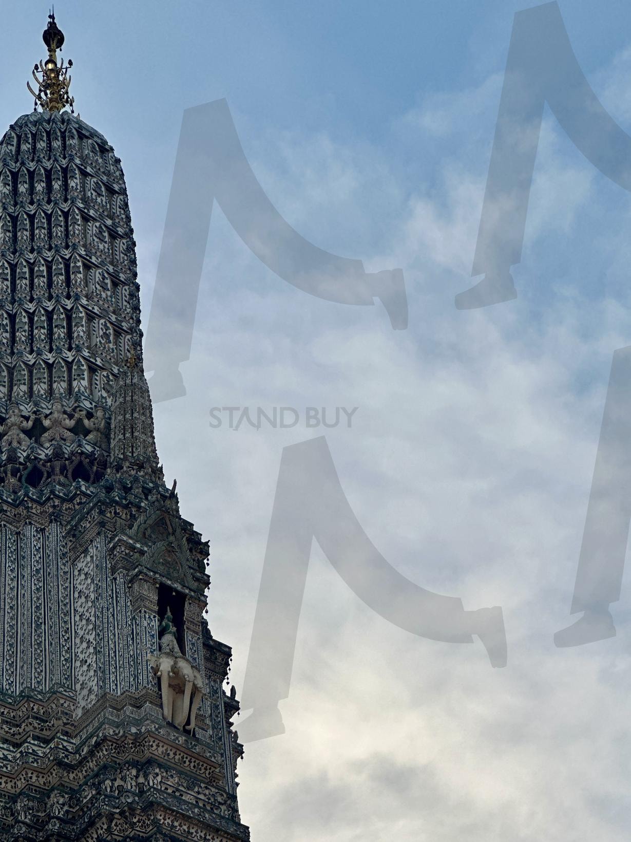 태국, 방콕, 왓 아룬, 사원, 하늘, 마천루, Thailand, Bangkok, Wat Arun, Temple, Sky | 태국, 방콕, 왓 아룬, 사원, 하늘, 마천루, Thailand, bangkok, wat arun, sky | 스탠바이 STANDBUY 디지털 콘텐츠