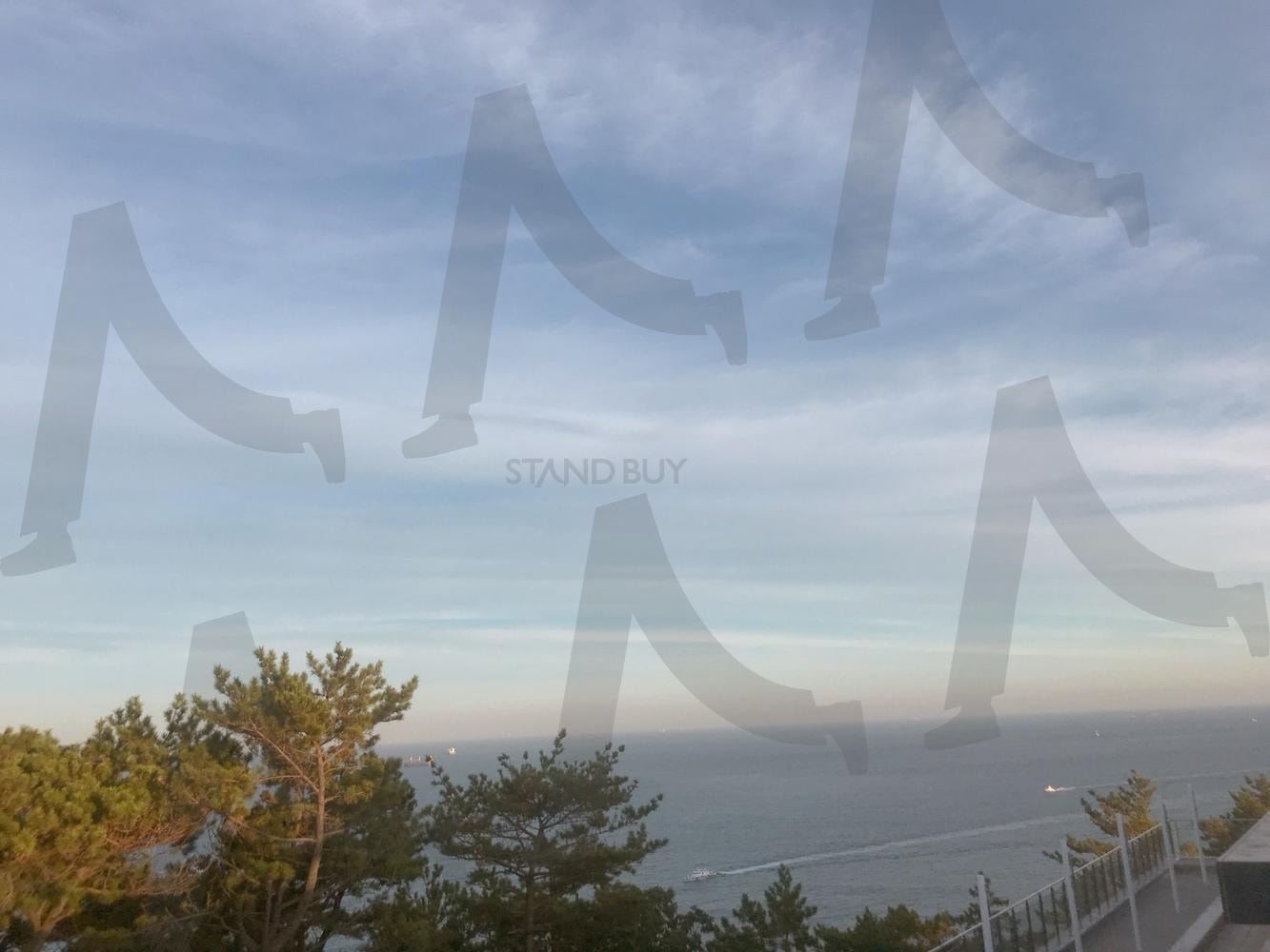 노을풍경 | 부산, 하늘, 저녁노을, 감성, 경계선, 무지개 | 스탠바이 STANDBUY 디지털 콘텐츠