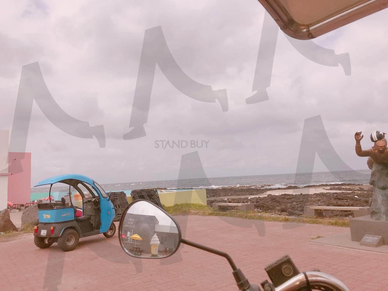 제주여행 | 제주도, 우도, 바이크, 풍경, 하늘 | 스탠바이 STANDBUY 디지털 콘텐츠