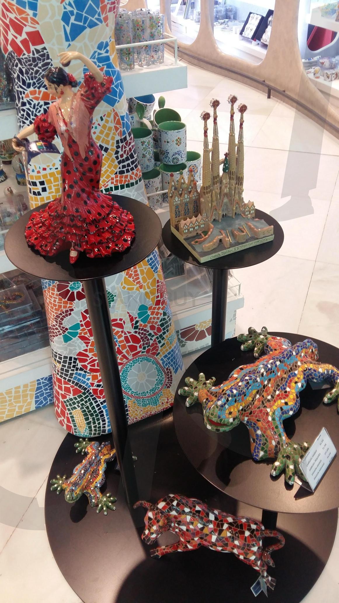 spain icon_1 | 스페인, 기념품, 모자이크, 타일, 조각, 도마뱀 | 스탠바이 STANDBUY 디지털 콘텐츠