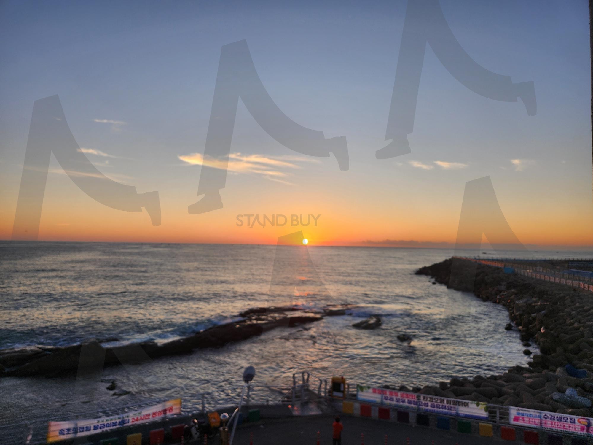 아야진해수욕장의 일출 | 일출, 바다, 해수욕장, 강원도, 고성 | 스탠바이 STANDBUY 디지털 콘텐츠