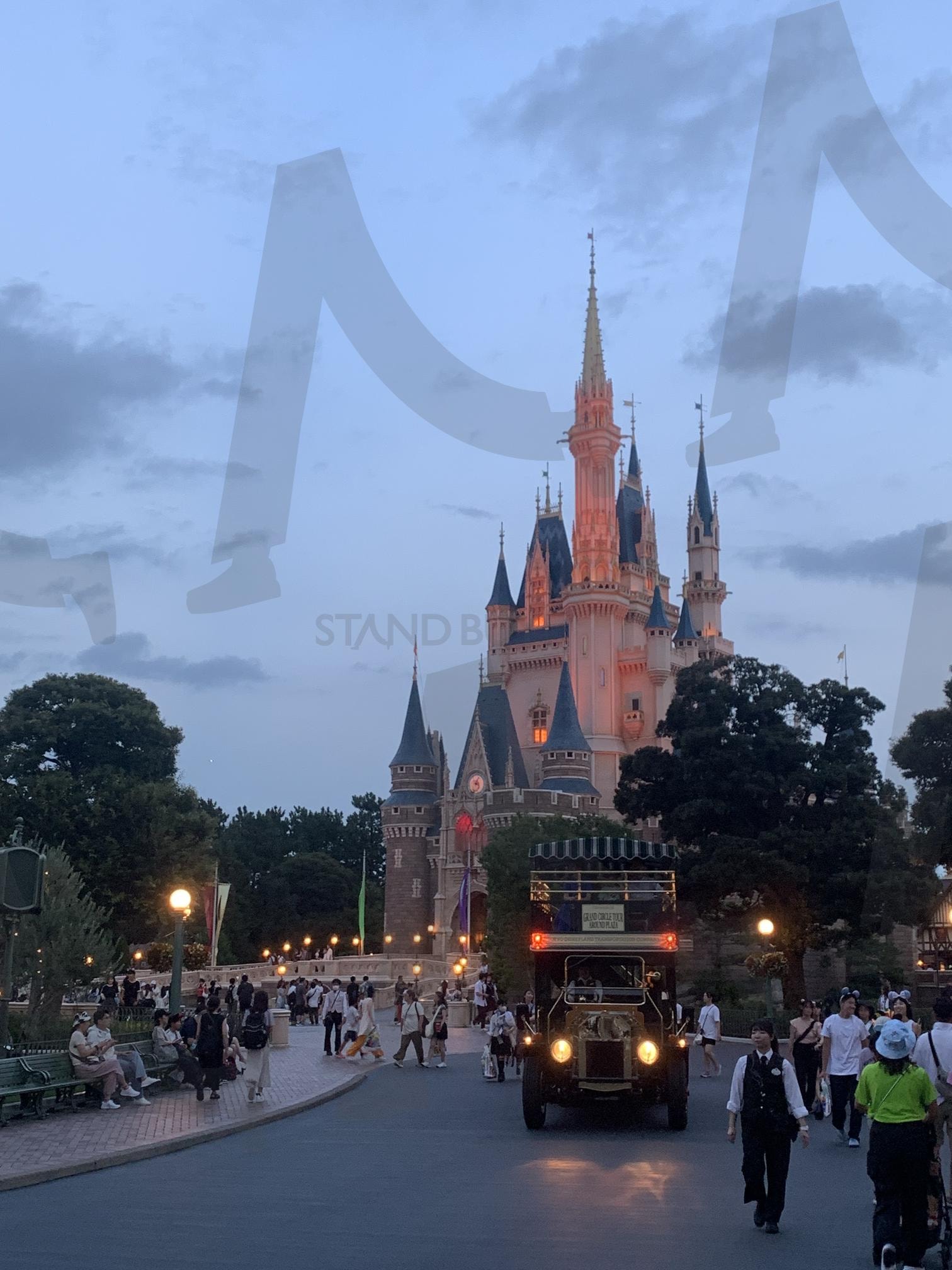 도쿄 디즈니 야경 | 도쿄디즈니, 디즈니랜드, 도쿄디즈니랜드, 도쿄디즈니야경, 디즈니랜드야경 | 스탠바이 STANDBUY 디지털 콘텐츠