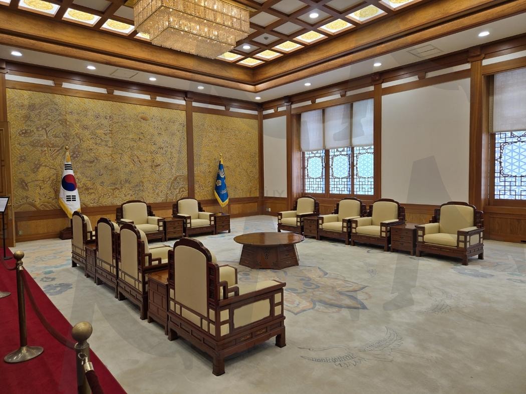 대통령 접견실 | 대통령, 대통령접견실, 대한민국수장접견실, 대통령만남의장소, 청와대접견실, 대한민국청와대접견실 | 스탠바이 STANDBUY 디지털 콘텐츠