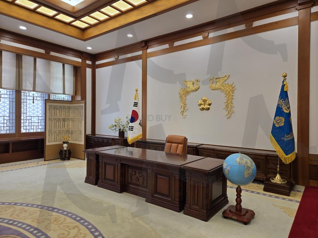 대한민국 대통령 집무실 | 대통령, 청와대, 대통령집무실, 대한민국대통령, 대한민국수장집무실, 청와대집무실, 청와대대통령방, 대통령일하는곳 | 스탠바이 STANDBUY 디지털 콘텐츠