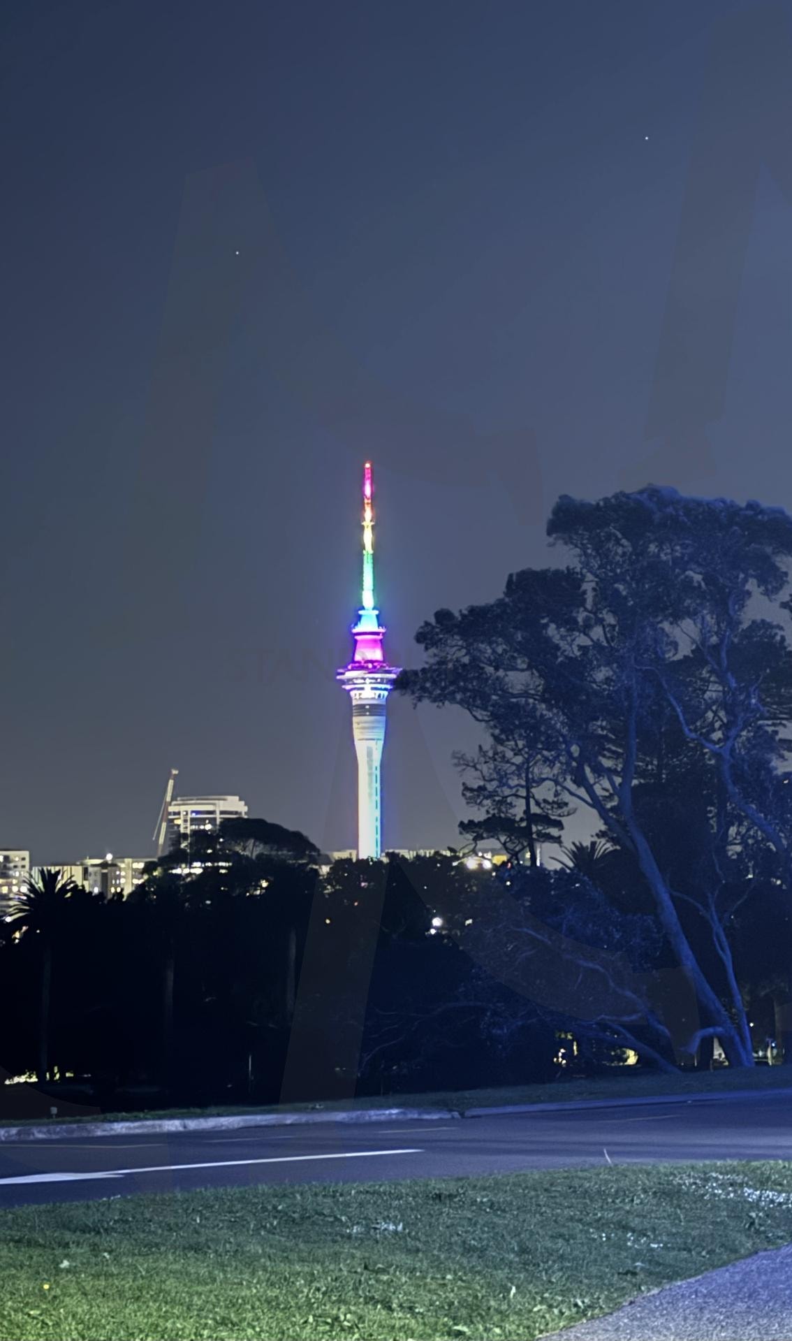 Auckland sky tower 오클랜드 스카이시티 | Auckland, skytower, landmarker, New Zealand, city, night, 뉴질랜드, 스카이타워, 스카이시티, 야경 | 스탠바이 STANDBUY 디지털 콘텐츠