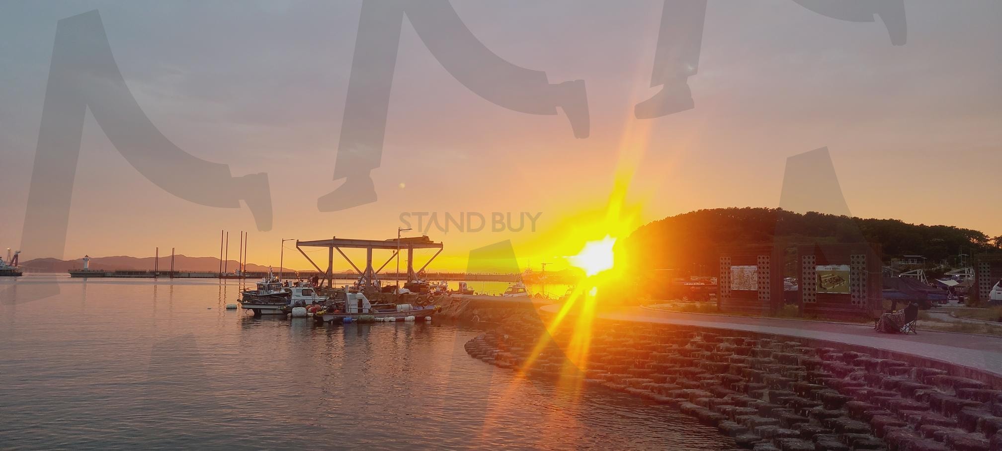 부산 천성항 | 부산, 천성항, 노을, 낚시명소, 캠핑가능, 배경, 풍경, 감성 | 스탠바이 STANDBUY 디지털 콘텐츠