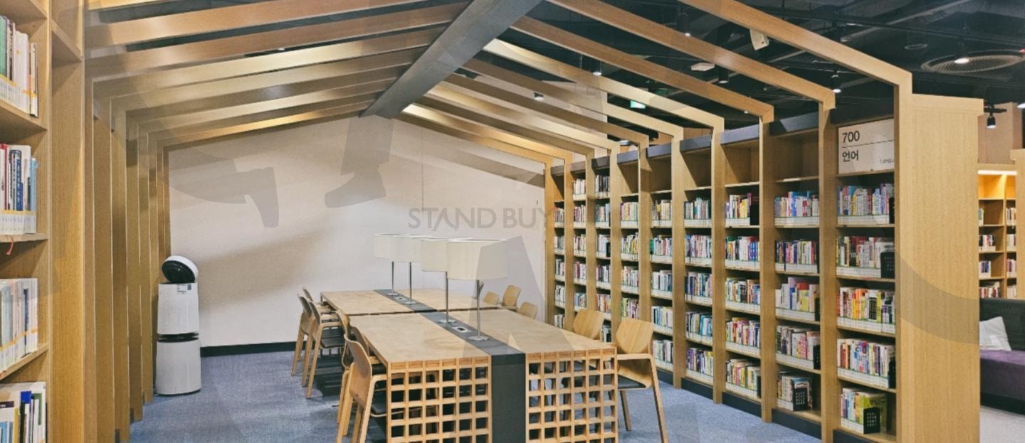 전주 꽃심도서관 💐 🌼 🏵 🌷 🌺 🌻 💐 | 도서관, 2층, 꽃심, 중화산동, 전주, 빙상경기장, 체육관 | 스탠바이 STANDBUY 디지털 콘텐츠