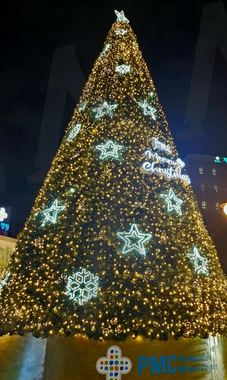 예수병원 앞에 크리스마스 🎄 | 예수병원, 핫플레이스, 포토존, 밤에가면 환상적, 꼭 가봐야 할 곳 | 스탠바이 STANDBUY 디지털 콘텐츠