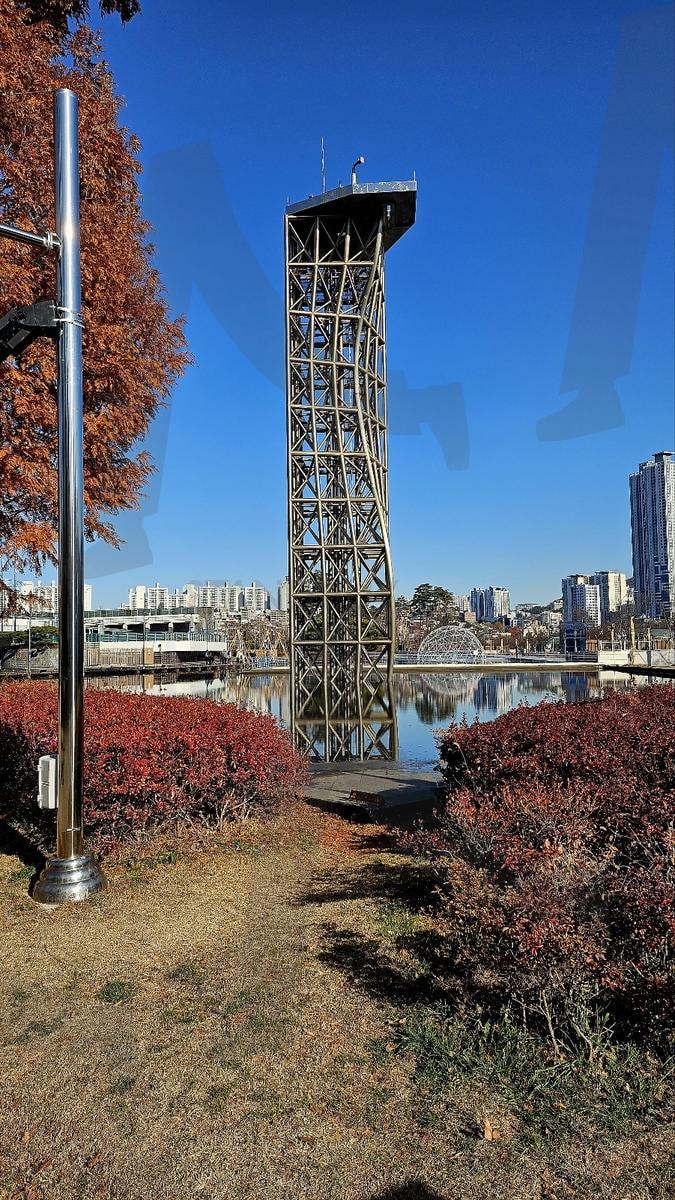 공원 내부 조형물 | 부산, 부산시민공원, 공원, 하늘, 풍경, 배경, 조형물, 폭포 | 스탠바이 STANDBUY 디지털 콘텐츠