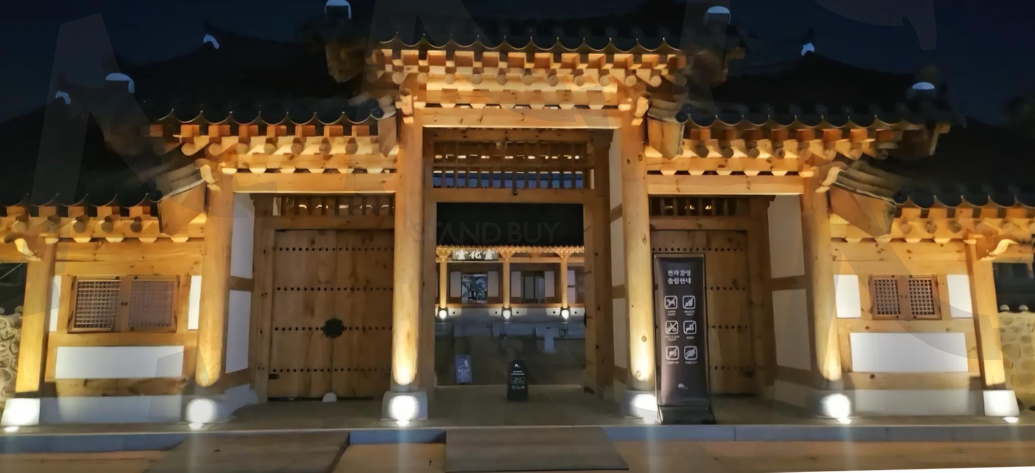 전라감영 야경모습 | 전라감영, 전주, 완산경찰서, 무료개방, 안내자, 공부, 우물 | 스탠바이 STANDBUY 디지털 콘텐츠