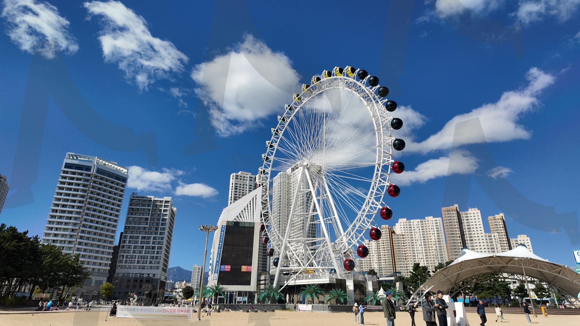 속초아이대관람차 | 속초, 해수욕장, 대관람차, 강원도, 도시 | 스탠바이 STANDBUY 디지털 콘텐츠