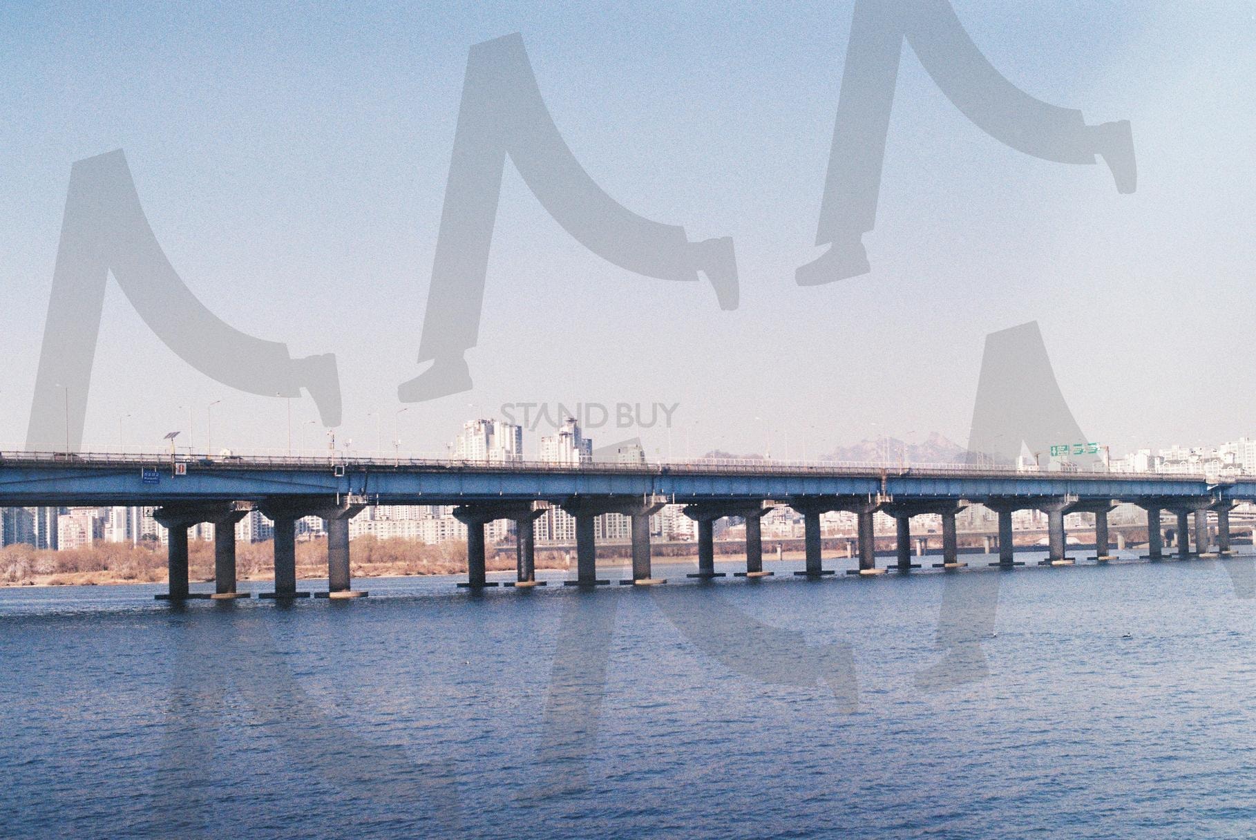 Bridge in river | 다리, Bridge, river, photo film, 한강다리 | 스탠바이 STANDBUY 디지털 콘텐츠