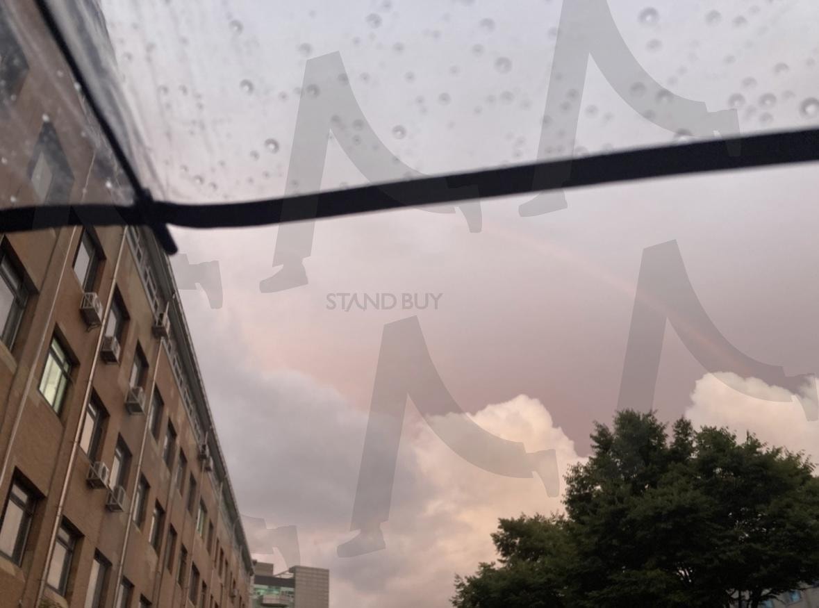 비 그리고 무지개 | rainbow, rainbow after raining, 무지개, 하늘, sky | 스탠바이 STANDBUY 디지털 콘텐츠