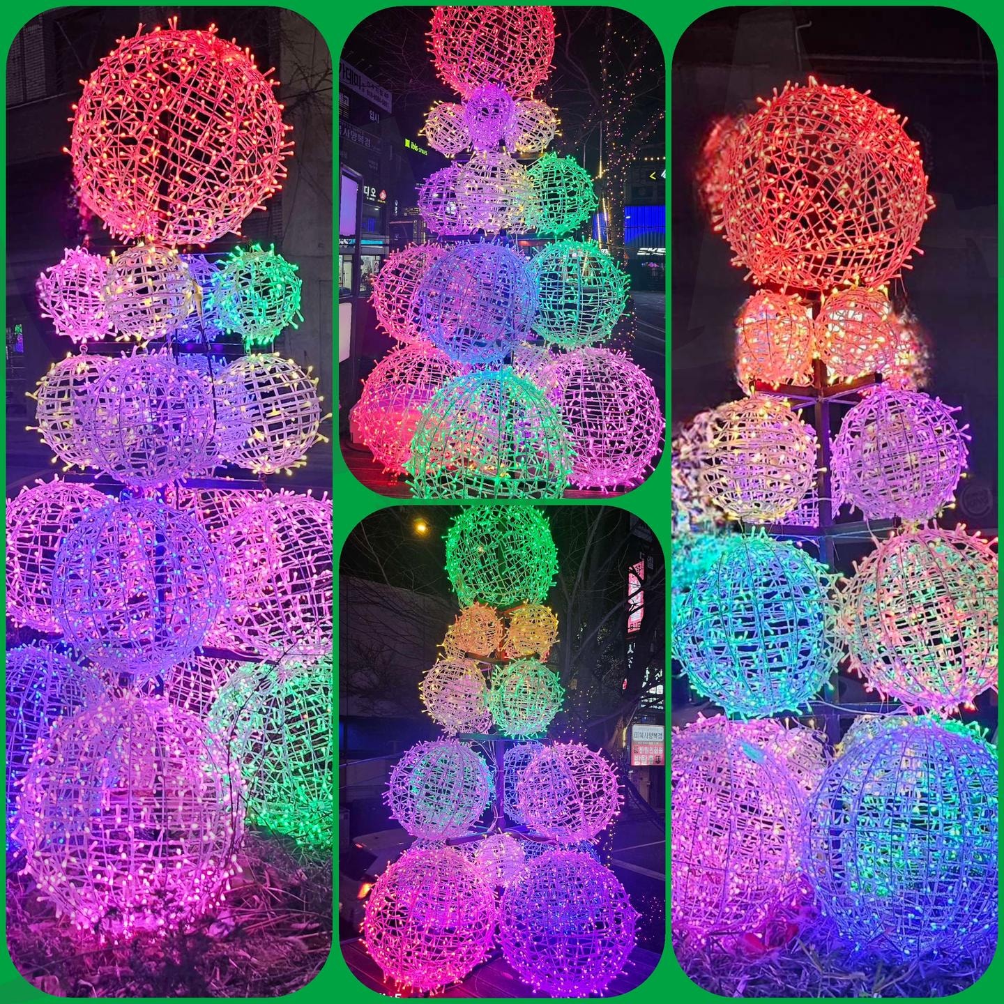 전주 오거리 야간명소 | 반짝반짝, 빛나는, 크리스마스, 야간명소, 전주오거리 | 스탠바이 STANDBUY 디지털 콘텐츠