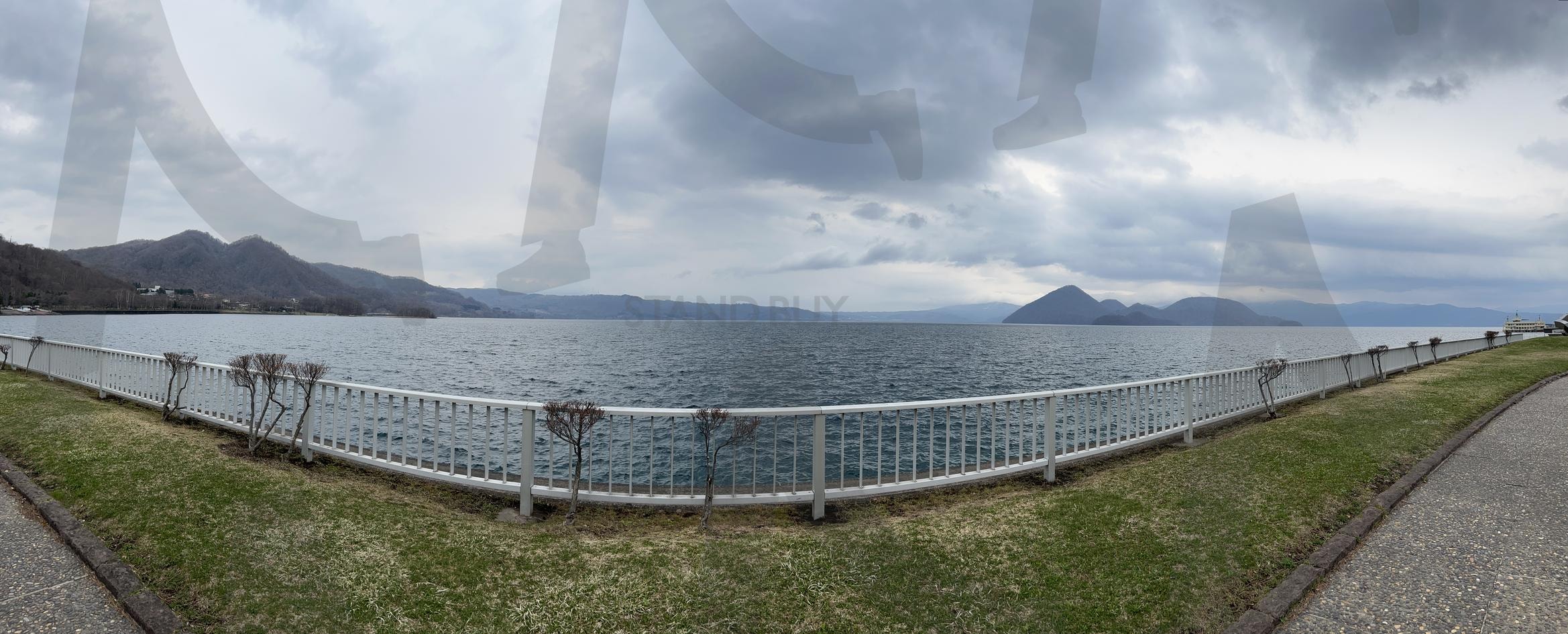 일본 도야호수 | 호수, 풍경, 경치, 하늘, 구름 | 스탠바이 STANDBUY 디지털 콘텐츠