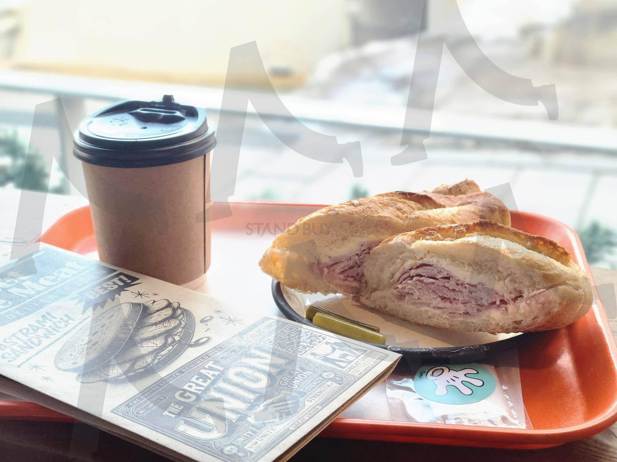 샌드위치 | 고트델리, goattdeli, 잠봉뵈르, 샌드위치, 브런치, Sandwich, jambon, jambon-beurre, coffee, brunch | 스탠바이 STANDBUY 디지털 콘텐츠