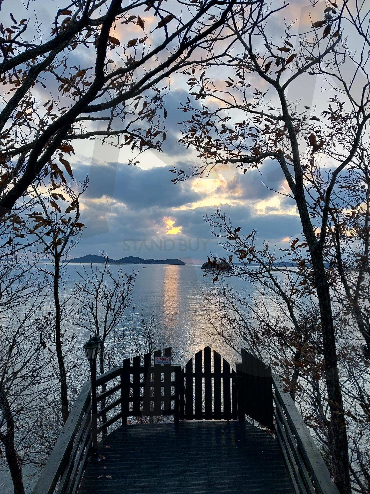 석양 | 석양, 지는해, 서해저녁, 서해바다, 구름 | 스탠바이 STANDBUY 디지털 콘텐츠