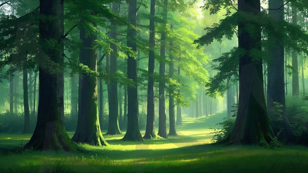 숲속의 평화로운 아침 햇살 | 숲, 자연, 아침, 햇살, 나무, 잎사귀, 풀밭, 평화, 고요, 생명력, 신비로움, 울창한, 녹색, 청량함, 자연의 아름다움, 풍경, 야외, 신선함, 자연광, 햇빛, 자연경관, 휴식, 명상, 힐링, 자연 속, 생태계, 환경, 자연 보호, 숲속, 자연 사진, 풍경 사진, 자연 애호가, 자연의 소리, 자연의 향기, 자연의 색, 자연의 빛, 자연의 소리, 자연의 느낌, 자연의 평화, 자연의 신비, 자연의 조화, 자연의 아름다움, 자연의 경이로움, 자연의 선물, 자연의 힘, 자연의 에너지, 자연의 생명, 자연의 숨결, 자연의 기적, ai | 스탠바이 STANDBUY 디지털 콘텐츠