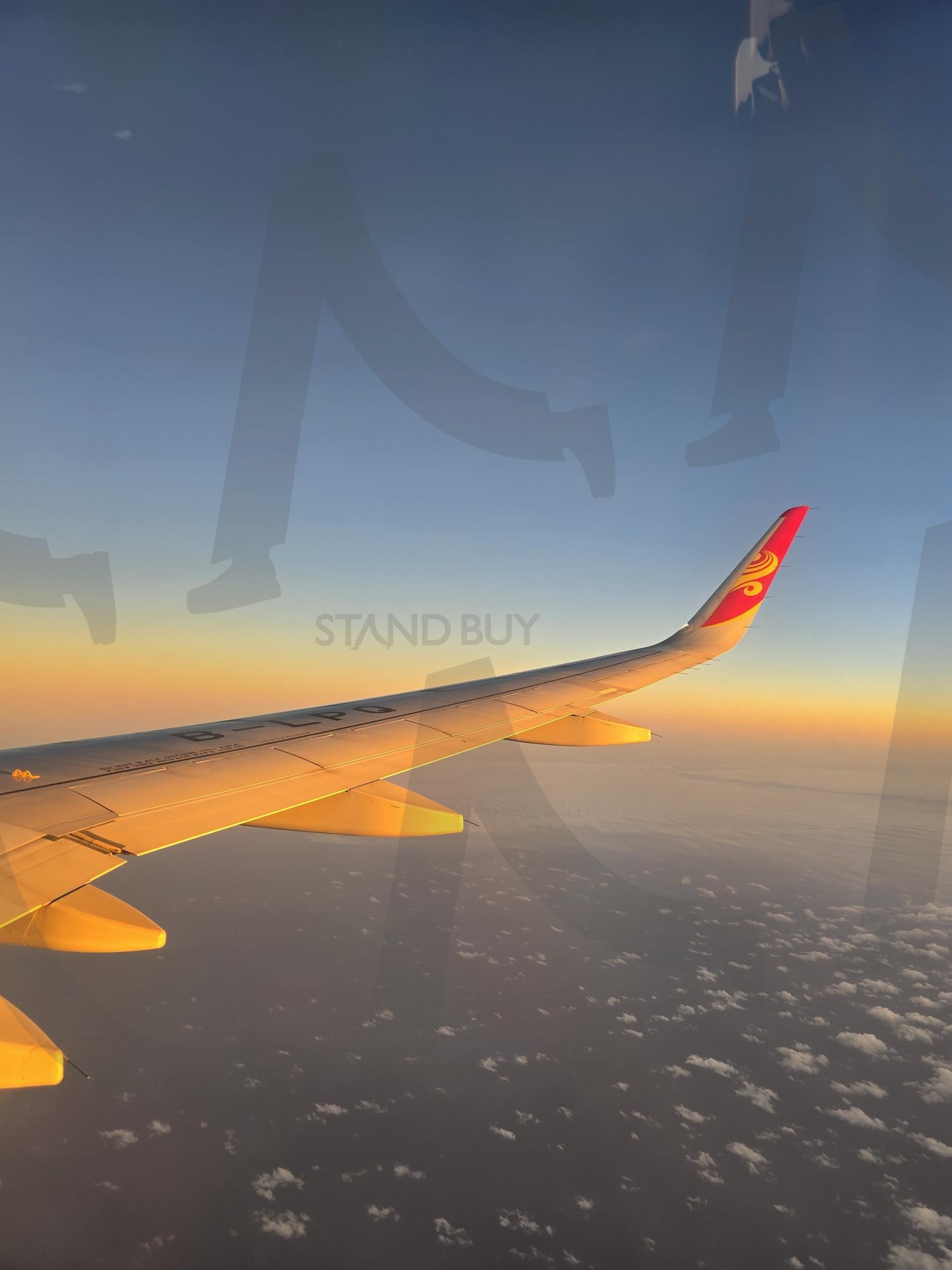 비행기에서 바라보는 노을 | 여행, 비행, 하늘, 노을, 감성, travel, flight, sunset | 스탠바이 STANDBUY 디지털 콘텐츠