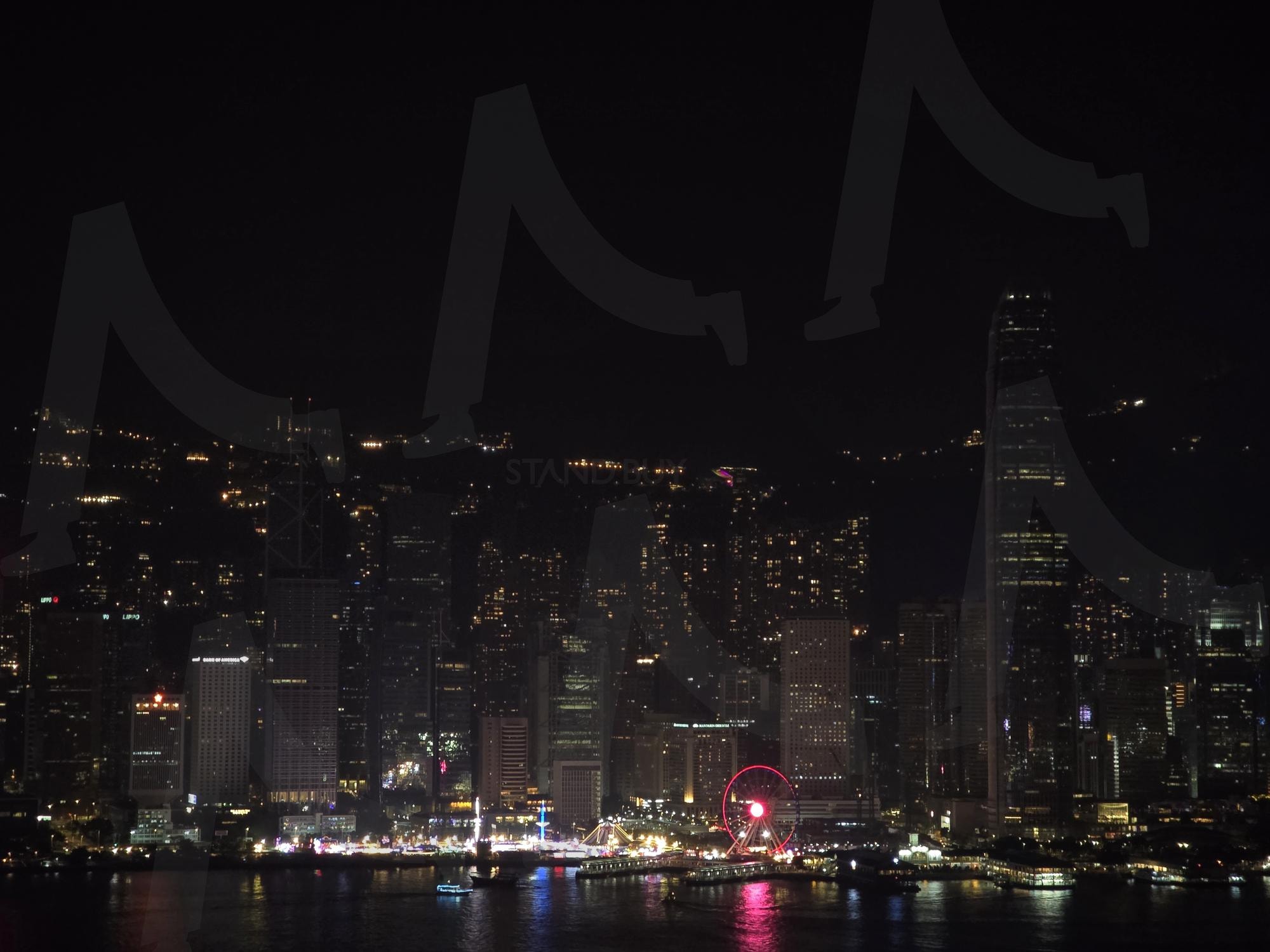 홍콩의 야경 | 홍콩, 야경, 침사추이, 홍콩 센트럴, hongkong, night view, Beautiful, Wonderful | 스탠바이 STANDBUY 디지털 콘텐츠
