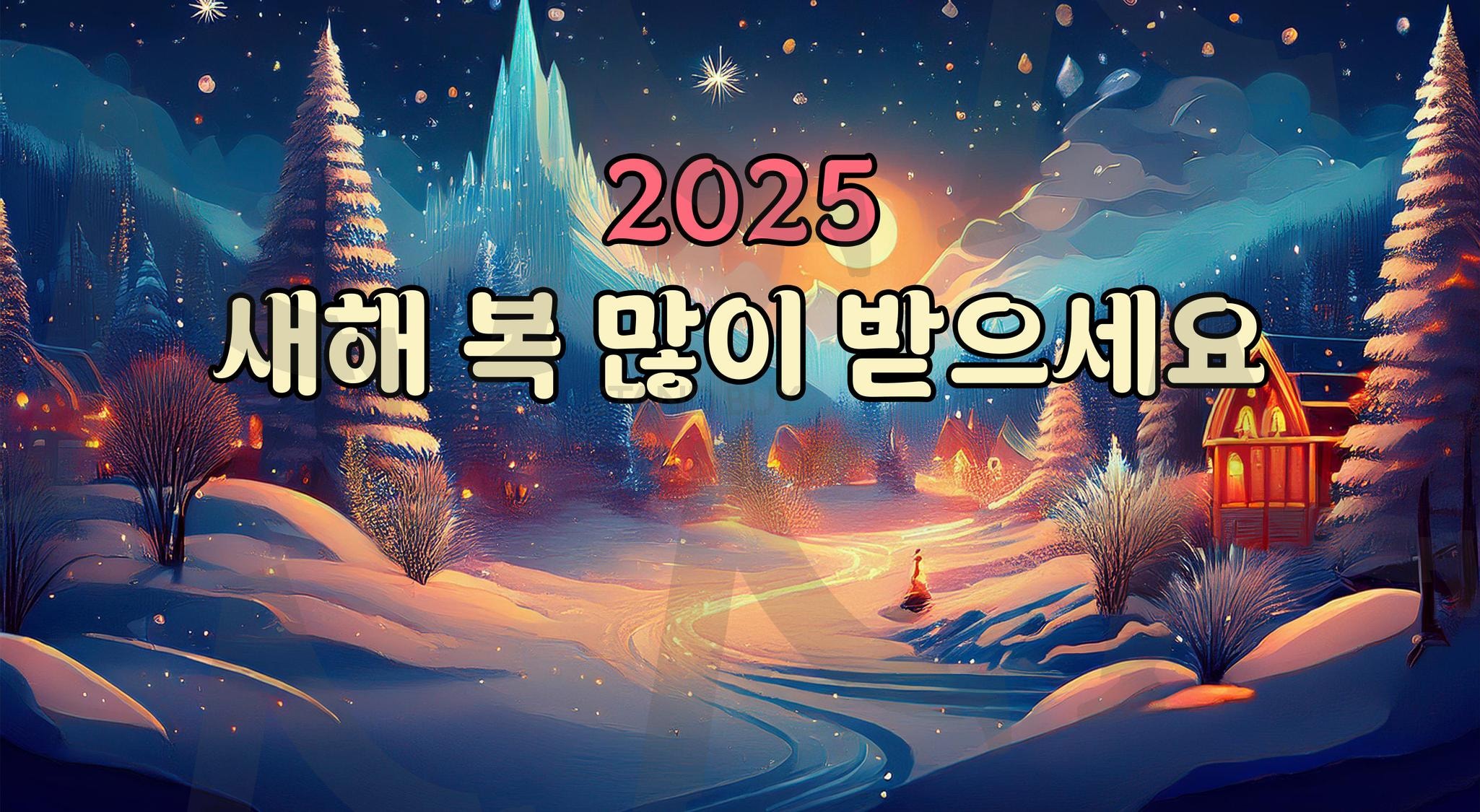 새해 복 많이 받으세요 | 새해복많이받으세요, 새해인사, 새해인사말, 카드, 연하장, 설날, 2025, 2025년, 을사년, ai | 스탠바이 STANDBUY 디지털 콘텐츠