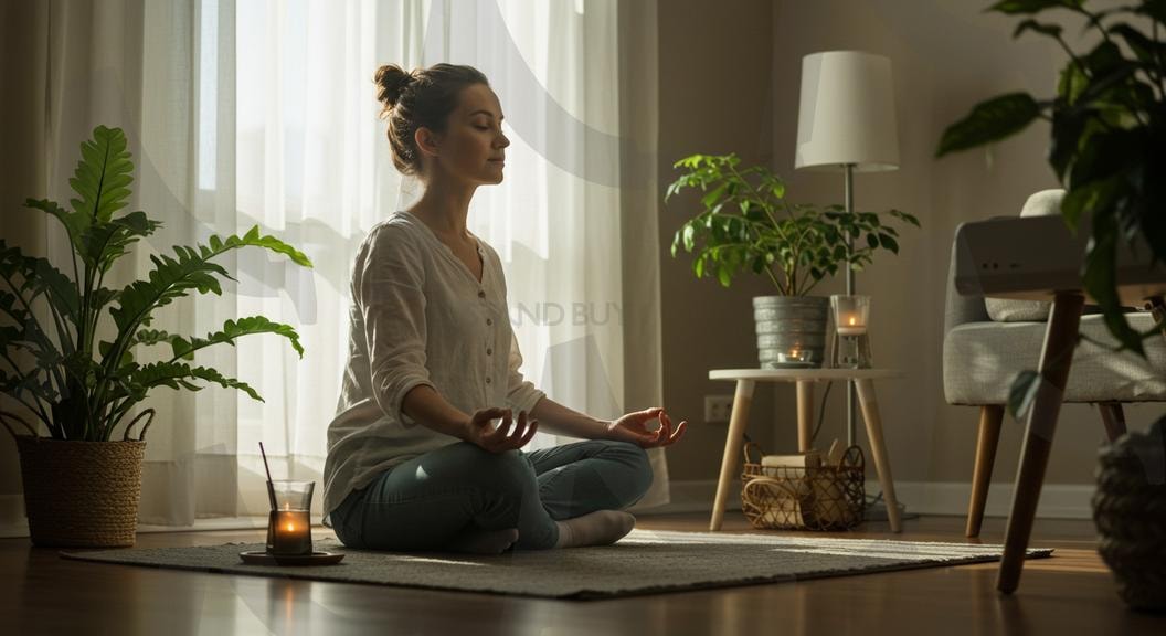집에서의 명상 | 명상, 집에서명상, 집에서, 편안함, 편안한명상, 마음다스림, ai | 스탠바이 STANDBUY 디지털 콘텐츠