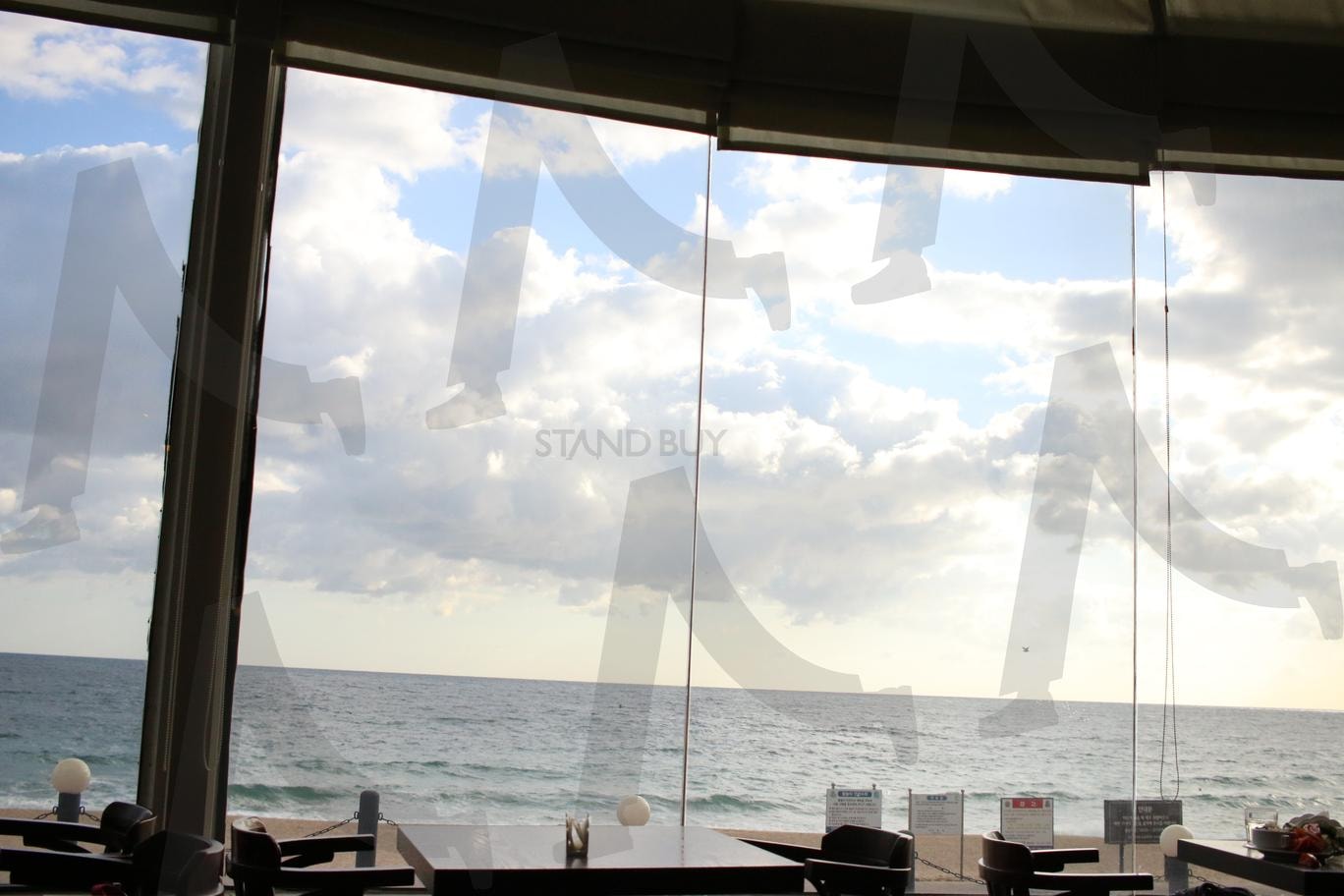 레스토랑 바다 | 강릉, 레스토랑, 바다, 파도, 하늘, 구름 | 스탠바이 STANDBUY 디지털 콘텐츠