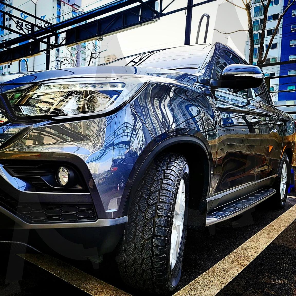 렉스턴 스포츠 | AT타이어, 픽업트럭, 세차, 광택, ai | 스탠바이 STANDBUY 디지털 콘텐츠