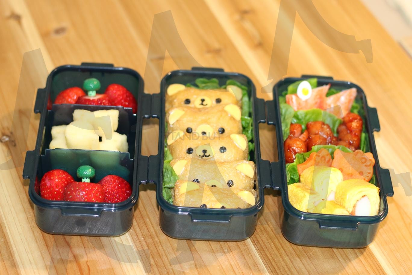 리라쿠마 도시락 | 도시락, 딸기, 리라쿠마, 점심도시락, 사과 | 스탠바이 STANDBUY 디지털 콘텐츠