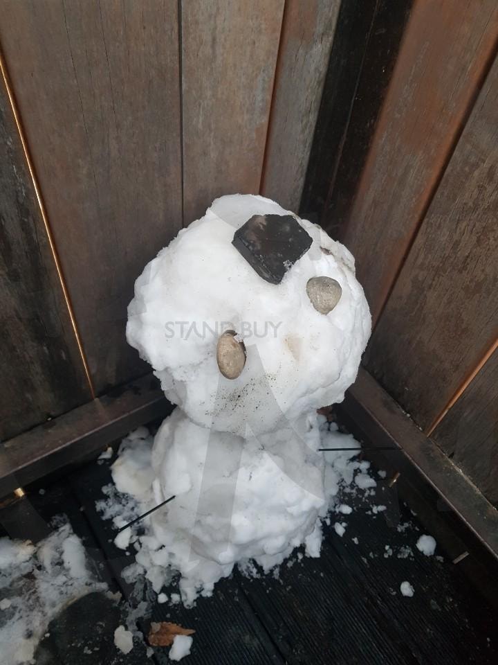 눈이 슬픈 눈사람 | 눈사람, 눈이슬픈, 겨울, snowman, sadeye, winter | 스탠바이 STANDBUY 디지털 콘텐츠