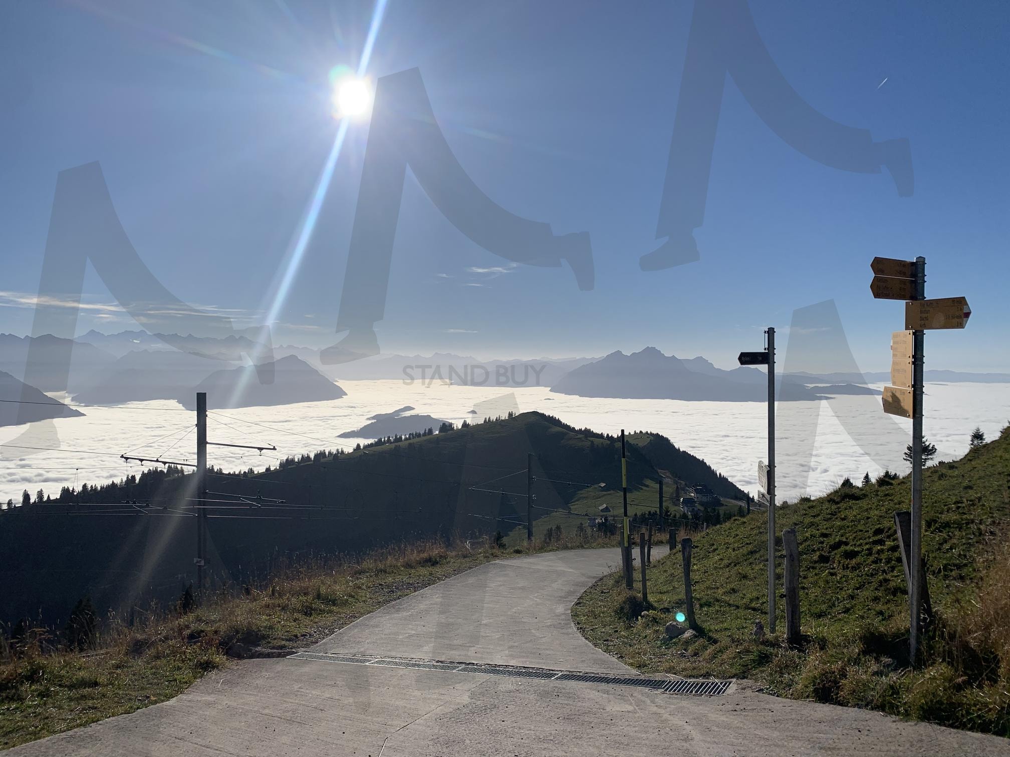 스위스 리기산 | 스위스, 스위스여행, 리기산, 절경, 풍경, 단풍, 가을, 구름 | 스탠바이 STANDBUY 디지털 콘텐츠