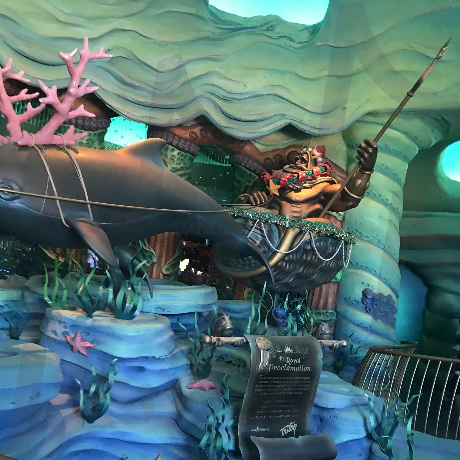 머메이드라군 | 도쿄, 일본, 놀이동산, 바다속, 디즈니씨 | 스탠바이 STANDBUY 디지털 콘텐츠