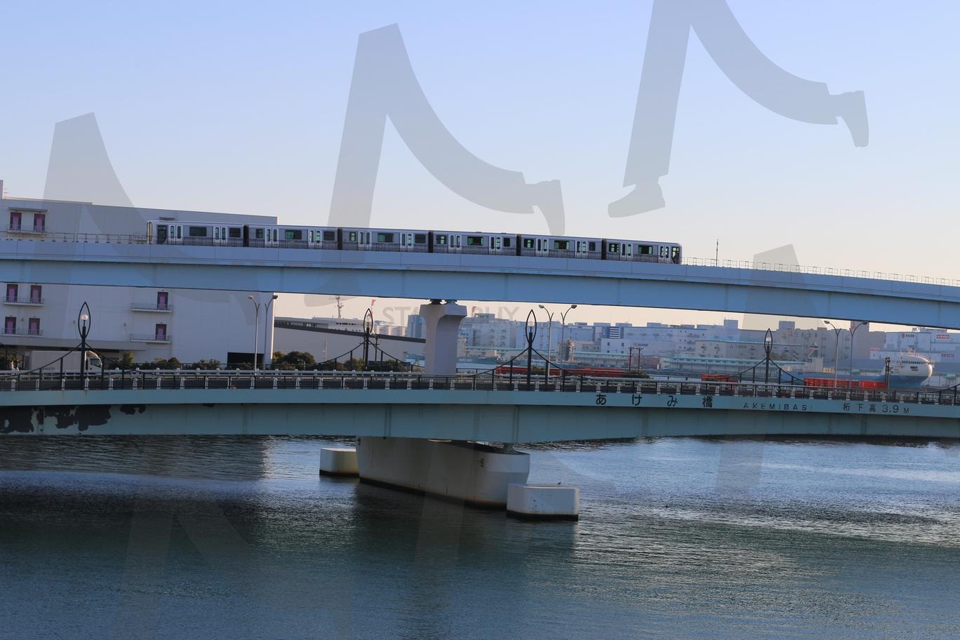 AKEMIBAS 대교 | 일본, 여행, 다리, 대교, 열차 | 스탠바이 STANDBUY 디지털 콘텐츠