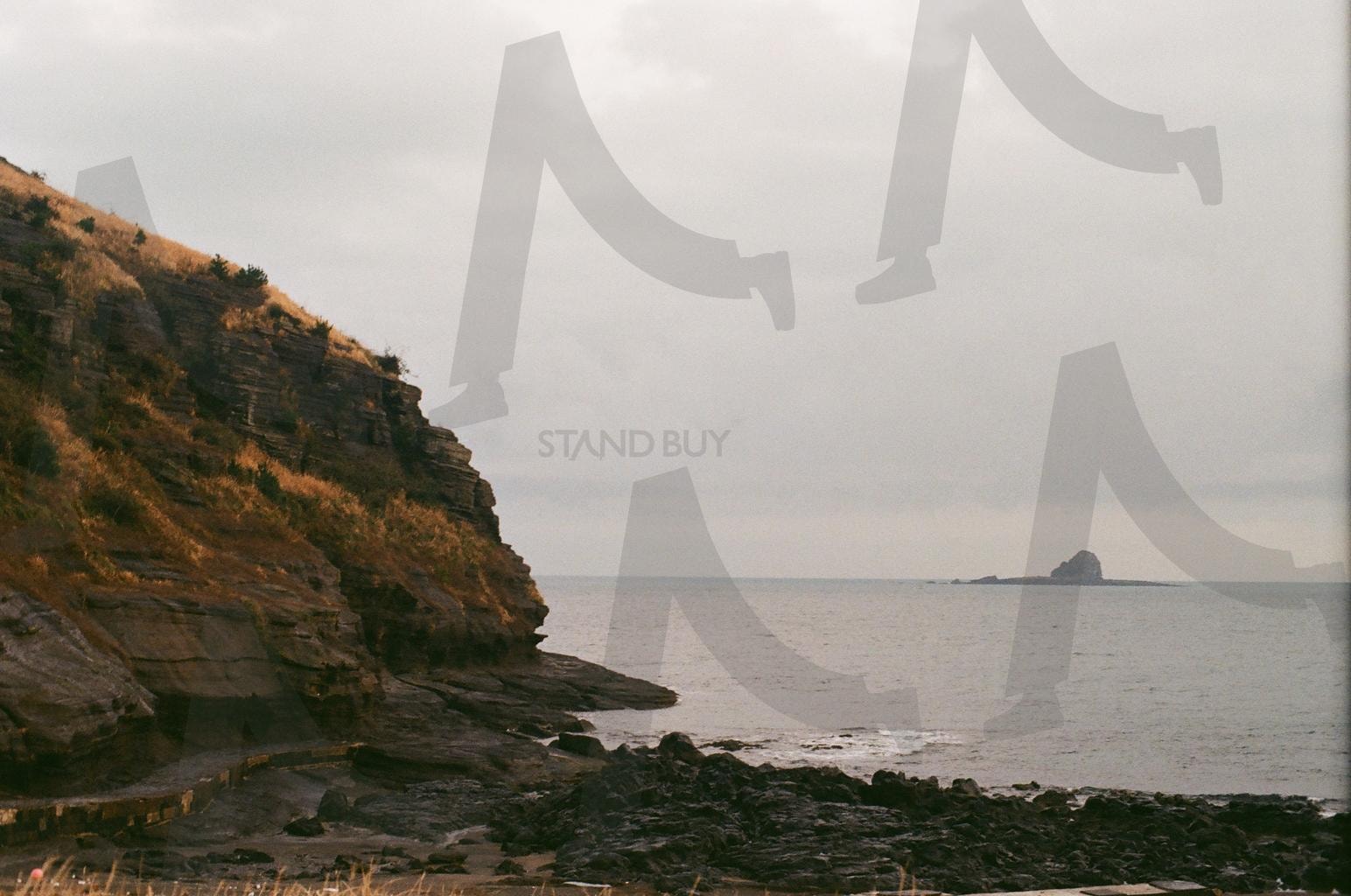 제주 해안 | 제주, 필름카메라, 해안, 바다, 고요함, 절벽, 섬, 자연, 풍경, 여행, 조화 | 스탠바이 STANDBUY 디지털 콘텐츠