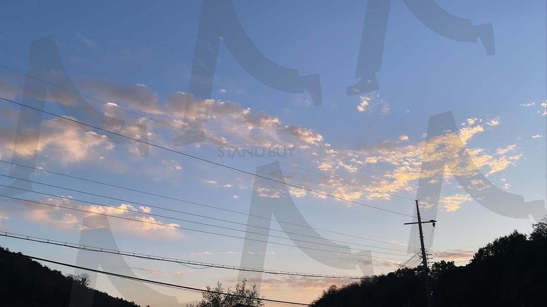안동 하늘 | 해질녁, 뭉개구름, 푸른하늘, 안동시 하늘, 노을하늘 | 스탠바이 STANDBUY 디지털 콘텐츠