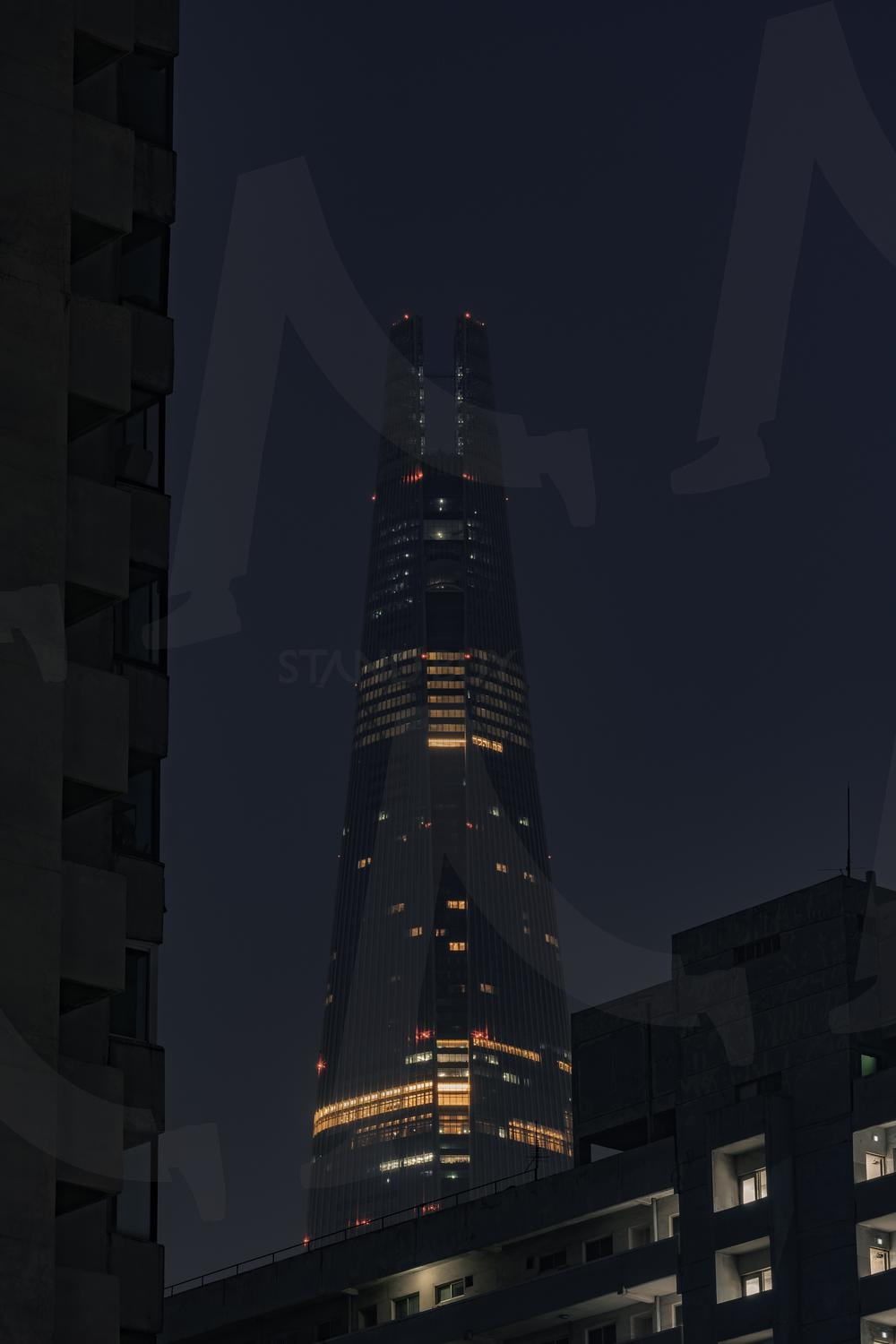 롯데타워 | 롯데타워, 야경, 건물사진, 야경사진, 배경화면, 고화질사진 | 스탠바이 STANDBUY 디지털 콘텐츠