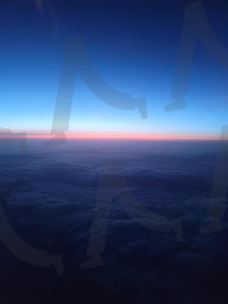 비행기에서 | 하늘, 비행기, 구름, 산란, 아침, 저녁 | 스탠바이 STANDBUY 디지털 콘텐츠