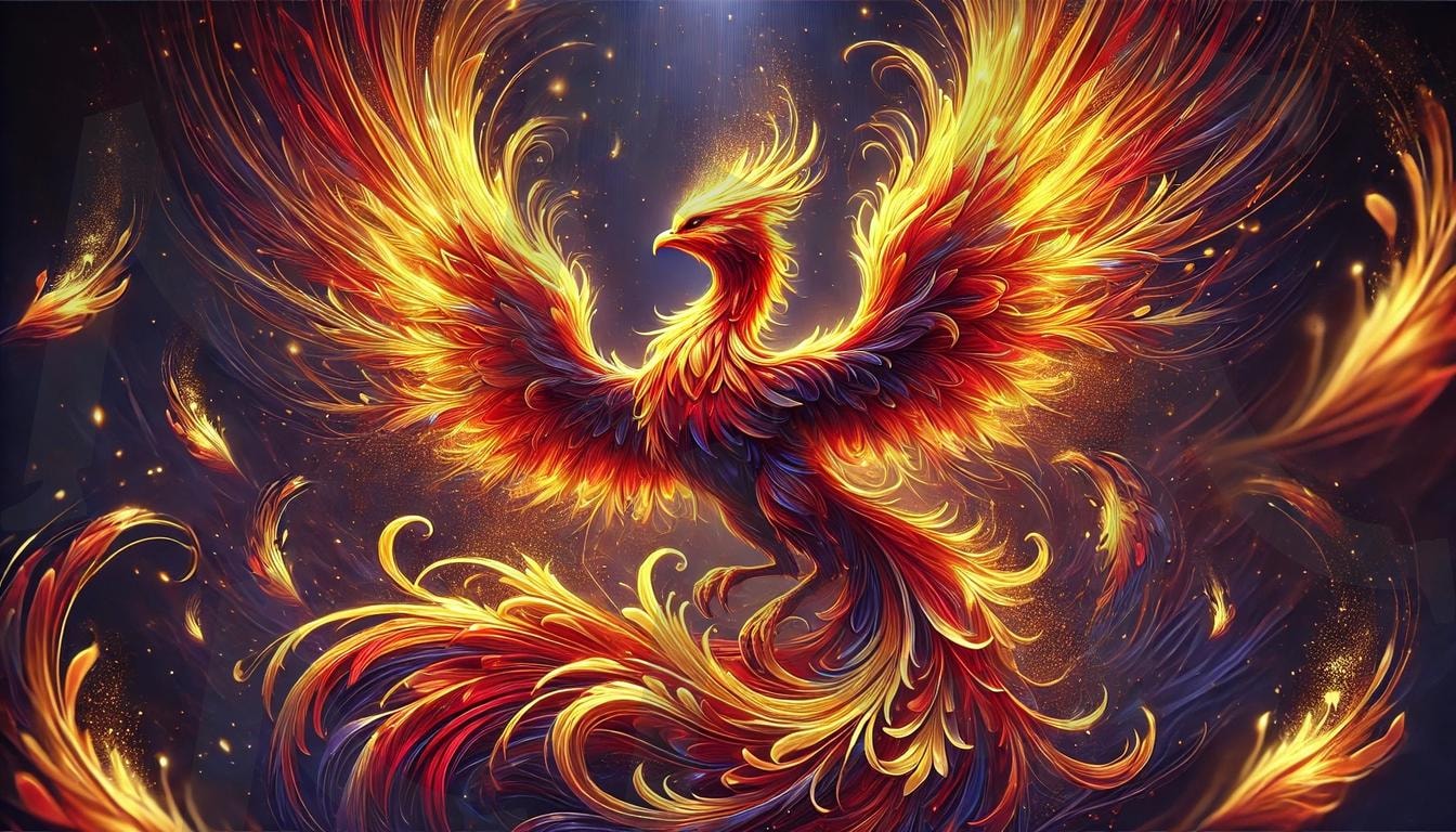 봉황 | 화면보호기, 배경이미지, 새, 봉황, 불새, 뒷배경 | 스탠바이 STANDBUY 디지털 콘텐츠