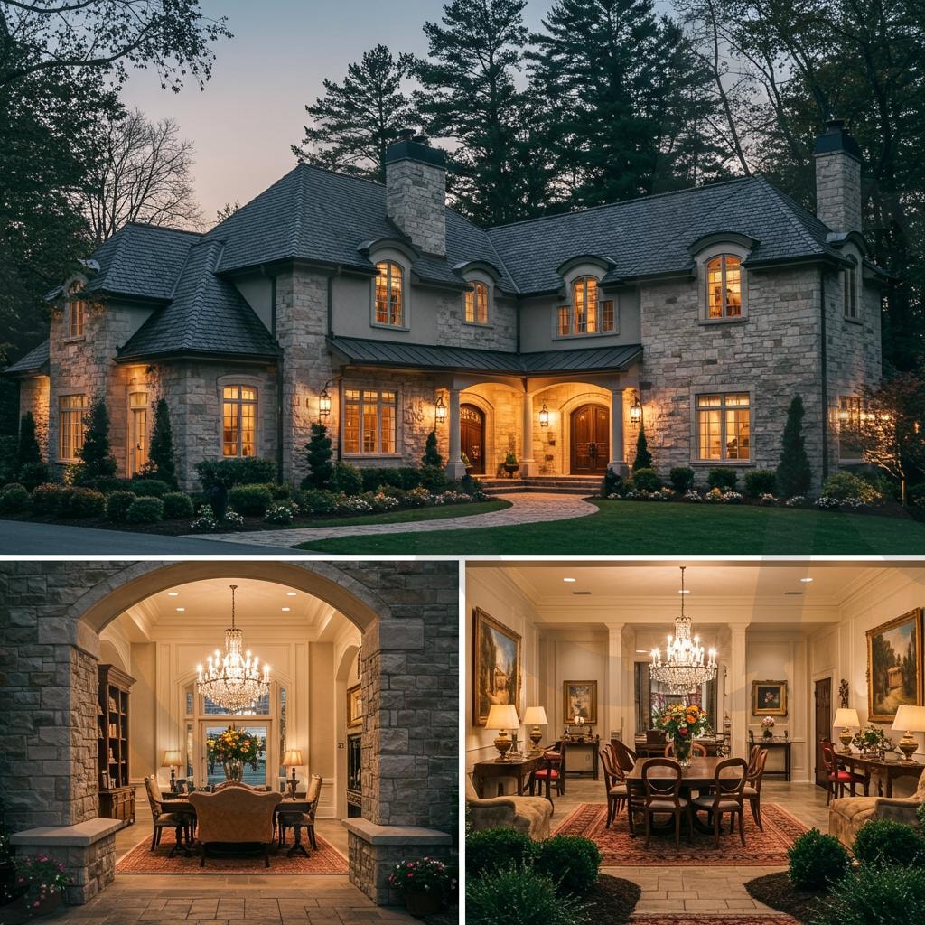 고급스러운 집 | ai, 고급스러운 집, 우아한, 화사한집, 주택, 건물, 건축, 인테리어, 고품격 | 스탠바이 STANDBUY 디지털 콘텐츠