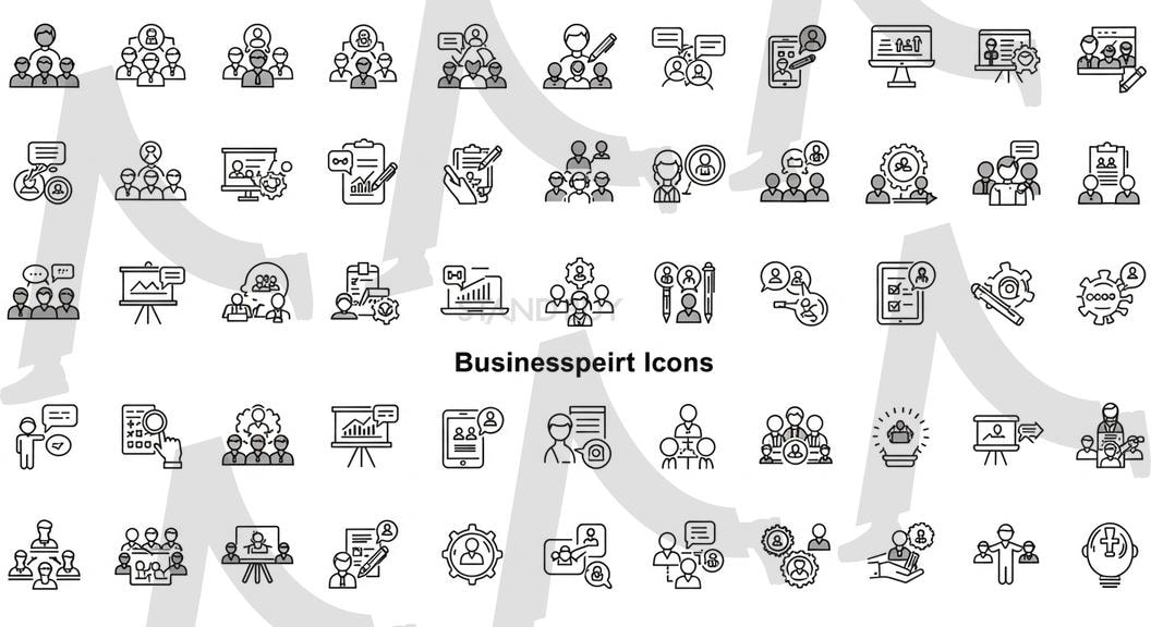 회사 관련 아이콘 | 회사, ai, 회사관련 아이콘, 아이콘, 아이콘 묶음 | 스탠바이 STANDBUY 디지털 콘텐츠