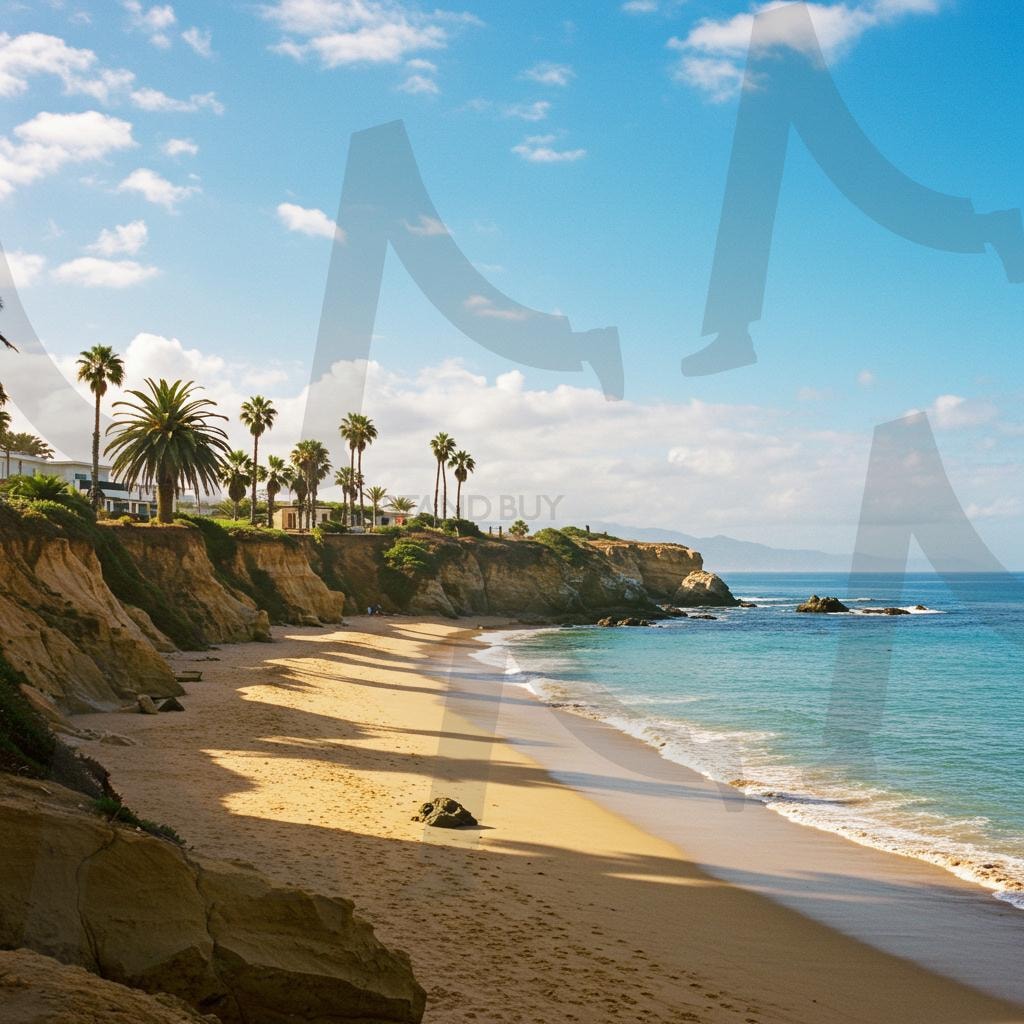 배경화면 | 해변, 바다, 푸른바다, 해수욕장, 나무, 햇빛, 자연풍경, 자연배경, 배경화면, ai | 스탠바이 STANDBUY 디지털 콘텐츠